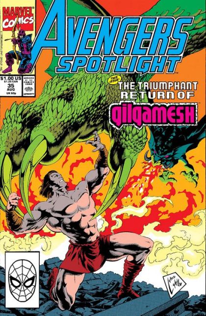 Avengers: Spotlight, Vol. 1 Call Me Whatshisname |  Issue#35A | Year:1990 | Series: Avengers | Pub: Marvel Comics | Direct Edition