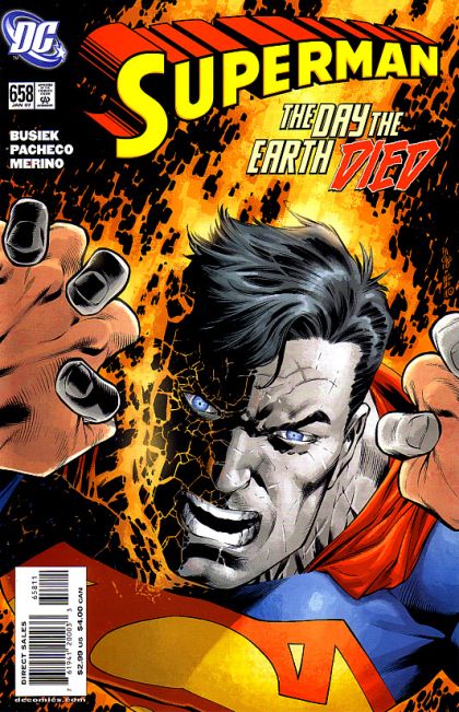 Superman, Vol. 1 Camelot Falls, The Last Tomorrow |  Issue#658A | Year:2006 | Series: Superman | Pub: DC Comics | Direct Edition