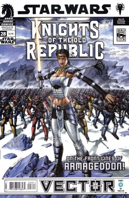 Star Wars: Knights of the Old Republic Vector - Part 4 |  Issue#28A | Year:2008 | Series: Star Wars - Expanded Universe | Pub: Dark Horse Comics | Dustin Weaver Regular