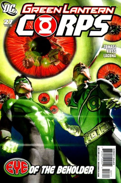 Green Lantern Corps, Vol. 1 Eye of the Beholder, Part One |  Issue#27 | Year:2008 | Series: Green Lantern | Pub: DC Comics | Rodolfo Migliari Regular