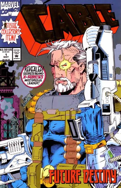 Cable, Vol. 1 Rocks and Waves |  Issue#1A | Year:1993 | Series:  | Pub: Marvel Comics | Direct Edition