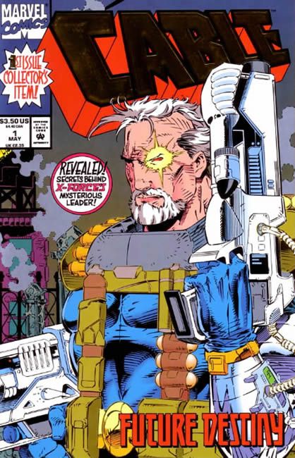 Cable, Vol. 1 Rocks and Waves |  Issue#1B | Year:1993 | Series:  | Pub: Marvel Comics | Gold Foil
