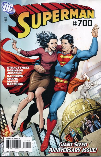 Superman, Vol. 1 The Comeback / Geometry / Grounded, Prologue: The Slap Heard 'Round the World |  Issue#700A | Year:2010 | Series: Superman | Pub: DC Comics | Direct Edition