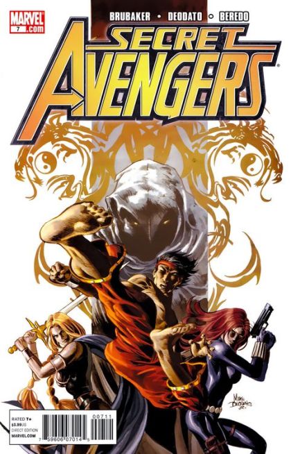 Secret Avengers, Vol. 1 Eyes of the Dragon, Part Two |  Issue#7A | Year:2010 | Series: Avengers | Pub: Marvel Comics | Mike Deodato Jr. Regular Cover