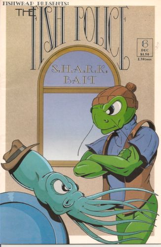 Fish Police, Vol. 1  |  Issue#6 | Year:1986 | Series:  | Pub: Fishwrap Productions |