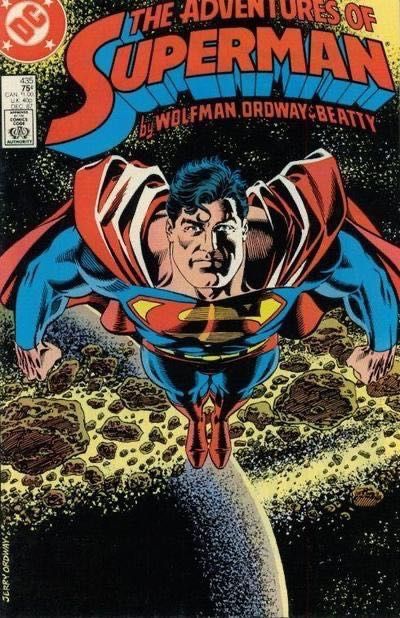 The Adventures of Superman The Circle Turns |  Issue#435A | Year:1987 | Series: Superman | Pub: DC Comics | Direct Edition