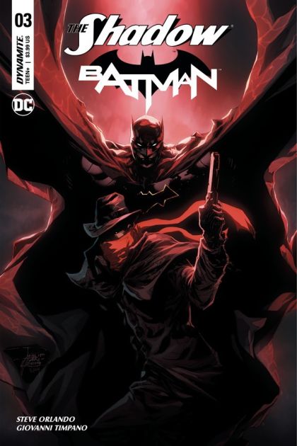 The Shadow / Batman Part Three |  Issue#3D | Year:2017 | Series:  | Pub: DC Comics and Dynamite Entertainment | Variant Philip Tan Cover