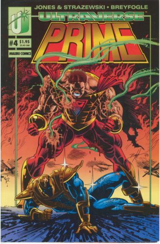 Prime, Vol. 1 Heroes |  Issue#4A | Year:1993 | Series: Prime | Pub: Malibu Comics | Prime cover