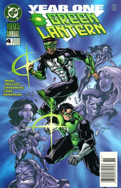 Green Lantern, Vol. 3 Annual Year One - Shared Lives |  Issue#4B | Year:1995 | Series: Green Lantern | Pub: DC Comics | Newsstand Edition