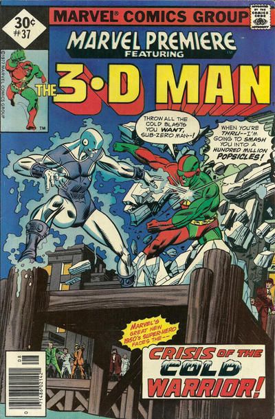 Marvel Premiere Code Name: The Cold Warrior |  Issue#37A | Year:1977 | Series:  | Pub: Marvel Comics | Whitman Variant