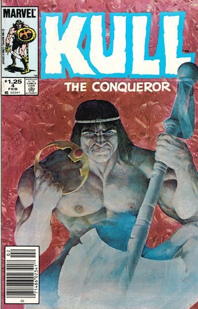 Kull The Conqueror, Vol. 3 A Season of Black Death |  Issue#4C | Year:1984 | Series: Kull | Pub: Marvel Comics | Canadian Price Variant