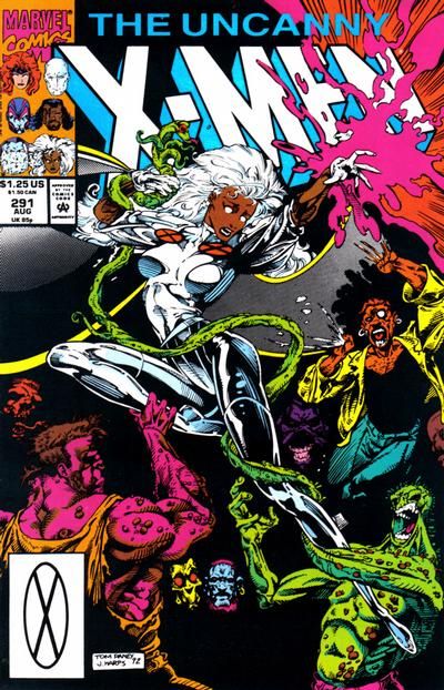 Uncanny X-Men, Vol. 1 Underbelly |  Issue#291A | Year:1992 | Series: X-Men | Pub: Marvel Comics | Direct Edition