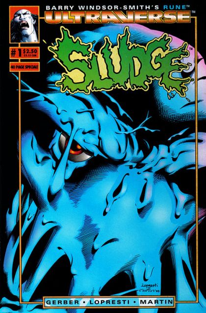 Sludge You Can Take The Cop Out Of The Sewer |  Issue#1A | Year:1993 | Series:  | Pub: Malibu Comics | Direct Edition