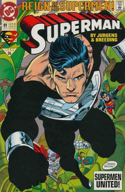 Superman, Vol. 2 Reign of the Supermen - Resurrections |  Issue#81A | Year:1993 | Series: Superman | Pub: DC Comics