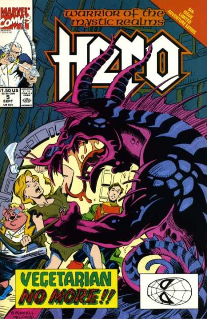 Hero (Marvel) The Brain Battery |  Issue#5 | Year:1990 | Series: Hero | Pub: Marvel Comics |