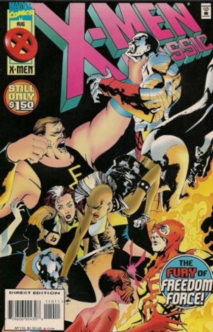 X-Men Classic Freedom is a Four Letter Word! |  Issue#110A | Year:1995 | Series: X-Men | Pub: Marvel Comics