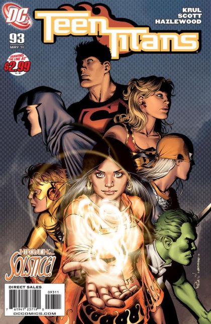 Teen Titans, Vol. 3 Step into the Light |  Issue#93A | Year:2011 | Series: Teen Titans | Pub: DC Comics | Direct Edition