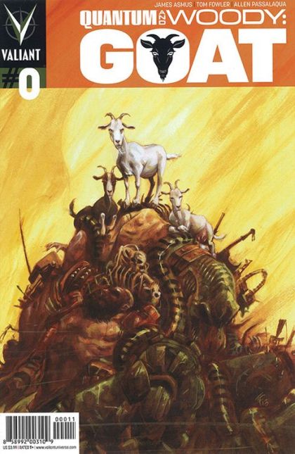 Quantum & Woody, Vol. 2 The Goat |  Issue#0A | Year:2014 | Series: Quantum & Woody | Pub: Valiant Entertainment | Cvr A Fowler