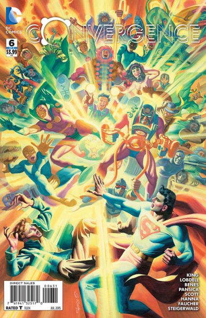 Convergence Convergence - Team Work |  Issue#6C | Year:2015 | Series:  | Pub: DC Comics | Steve Rude Variant Cover
