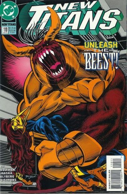 The New Titans The Rebirth Of Princess Koriand'r |  Issue#110 | Year:1994 | Series: Teen Titans | Pub: DC Comics |