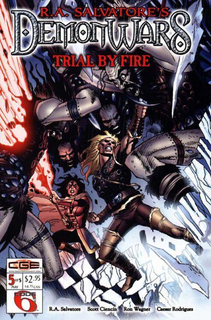 R.A. Salvatore's Demonwars: Trial by Fire Trial by Fire |  Issue#5 | Year:2003 | Series:  | Pub: CrossGen Comics |