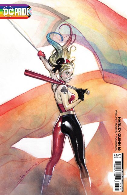 Harley Quinn, Vol. 4 The Verdict, Part 4 |  Issue#16D | Year:2022 | Series: Harley Quinn | Pub: DC Comics | Olivier Coipel Pride Variant