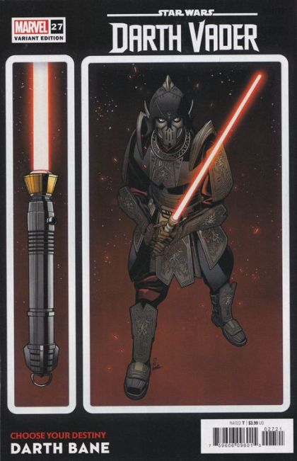 Star Wars: Darth Vader, Vol. 3 The Queen's Heart |  Issue#27B | Year:2022 | Series: Star Wars | Pub: Marvel Comics | Chris Sprouse Choose Your Destiny Variant