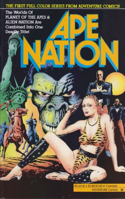 Ape Nation Pasts |  Issue#2 | Year:1991 | Series: Planet of the Apes | Pub: Malibu Comics |