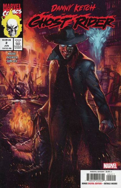 Danny Ketch: Ghost Rider A Darkening Heart |  Issue#2A | Year:2023 | Series:  | Pub: Marvel Comics | Ben Harvey Regular