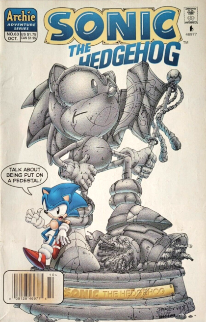 Sonic the Hedgehog, Vol. 2  |  Issue#63B | Year:1998 | Series: Sonic The Hedgehog | Pub: Archie Comic Publications | Newsstand Edition