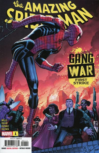 The Amazing Spider-Man: Gang War - First Strike Gang War - First Strike |  Issue#1A | Year:2023 | Series: Spider-Man | Pub: Marvel Comics | John Romita Jr. Regular