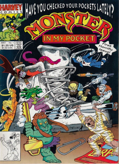 Monster in my Pocket The Convention Of Terror |  Issue#1A | Year:1991 | Series:  | Pub: Harvey Comics | Direct Edition