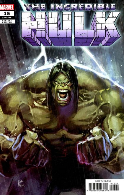The Incredible Hulk, Vol. 4  |  Issue#15B | Year:2024 | Series:  | Pub: Marvel Comics | Rod Reis Variant