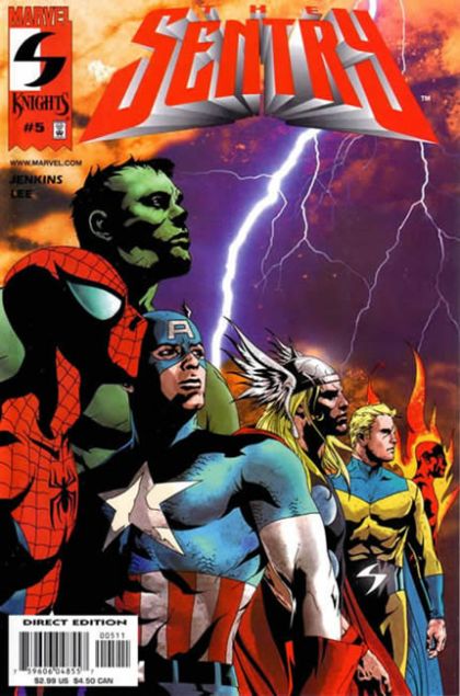 The Sentry, Vol. 1 Act 5: The Betrayal |  Issue#5 | Year:2000 | Series: The Sentry | Pub: Marvel Comics | Jae Lee Regular