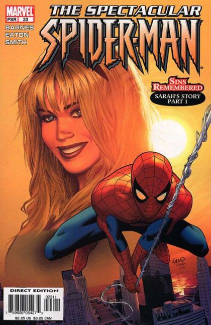 The Spectacular Spider-Man, Vol. 2 Sins Remembered: Sarah's Story, Part 1 |  Issue#23A | Year:2005 | Series: Spider-Man | Pub: Marvel Comics | Greg Land Regular