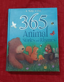 365 Animal Stories & Rhymes Story Book with More Text & Very Less Pictures | For 9-12 Years Old | Hardcover | SKU: 2405_101_A101