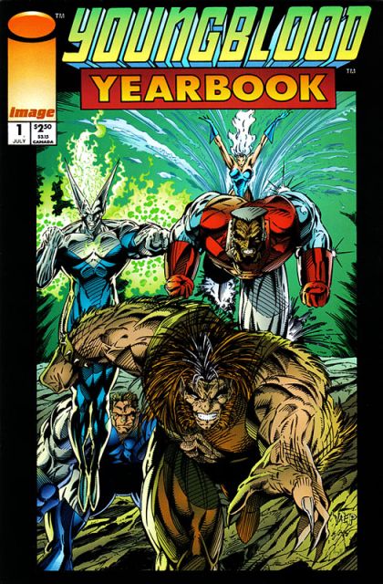 Youngblood Yearbook This Savage Land |  Issue#1 | Year:1993 | Series: Youngblood | Pub: Image Comics | First Printing