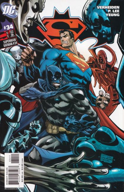 Superman / Batman Metal Men, Part 1: We, Robots! |  Issue#34A | Year:2007 | Series:  | Pub: DC Comics | Direct Edition
