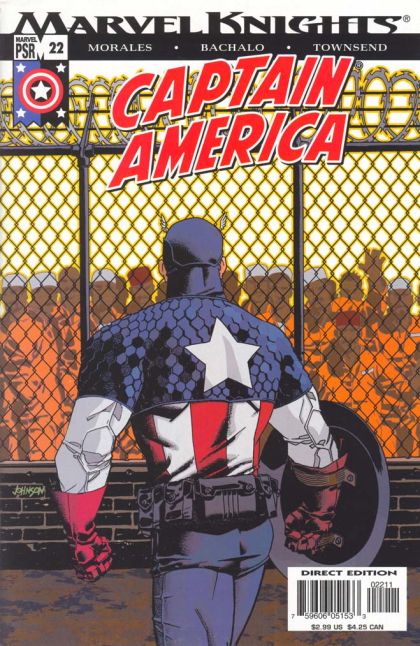 Captain America, Vol. 4 Homeland, Part Two |  Issue#22A | Year:2004 | Series: Captain America | Pub: Marvel Comics | Direct Edition