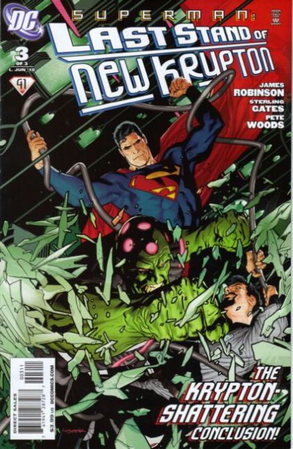 Superman: Last Stand of New Krypton Last Stand of New Krypton - Part Nine: This Is The Way The World Ends |  Issue#3A | Year:2010 | Series:  | Pub: DC Comics | Ryan Sook Regular Cover