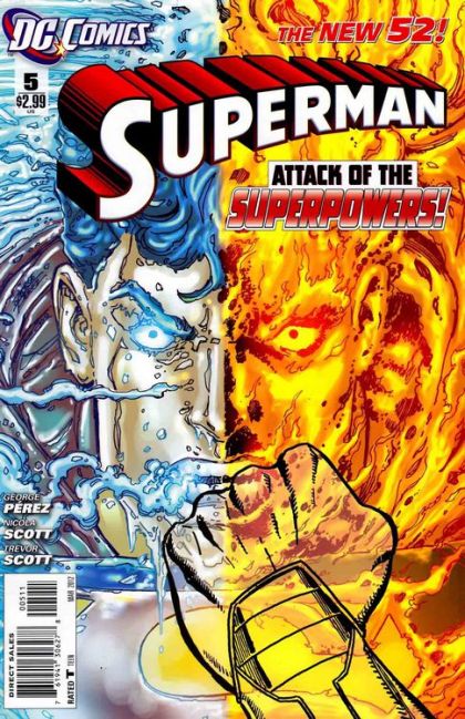 Superman, Vol. 3 Menace! |  Issue#5A | Year:2012 | Series: Superman | Pub: DC Comics | George Pérez Regular