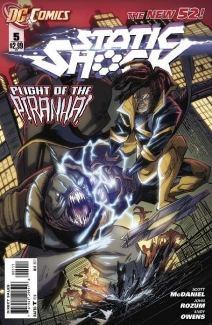 Static Shock True Natures |  Issue#5 | Year:2012 | Series:  | Pub: DC Comics |