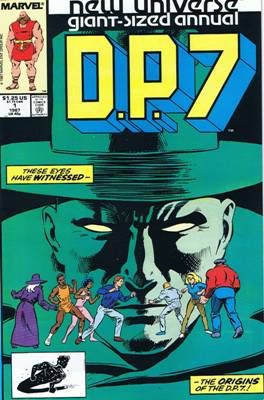 D.P.7 Annual Origins |  Issue#1A | Year:1987 | Series: New Universe | Pub: Marvel Comics | Direct Edition