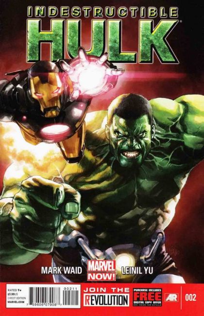 Indestructible Hulk Agent of S.H.I.E.L.D., Part 2 |  Issue#2A | Year:2012 | Series: Hulk | Pub: Marvel Comics | Regular Leinil Francis Yu Cover