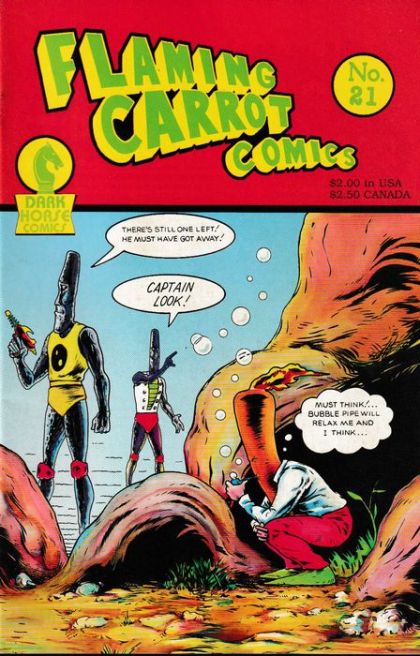 Flaming Carrot Comics What are They Doing in the Hyacinth House? |  Issue#21 | Year:1989 | Series:  | Pub: Dark Horse Comics |