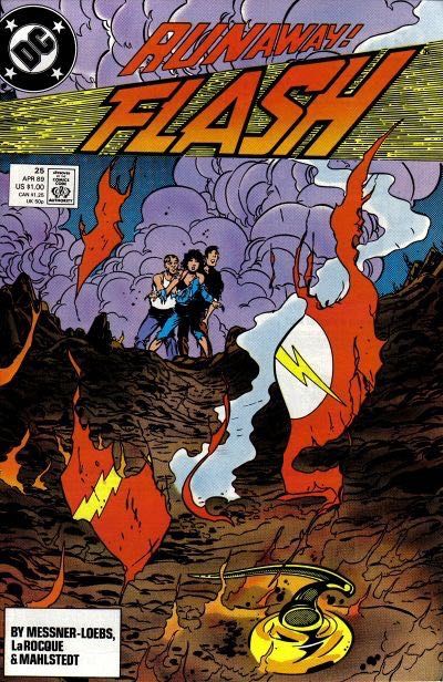Flash, Vol. 2 A Short Drive With Friends |  Issue#25A | Year:1989 | Series: Flash | Pub: DC Comics | Direct Edition