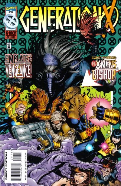 Generation X, Vol. 1 Jubilee's Top Ten Reasons Why Emplate Is A Loser! |  Issue#14A | Year:1996 | Series: Generation X | Pub: Marvel Comics | Direct Edition