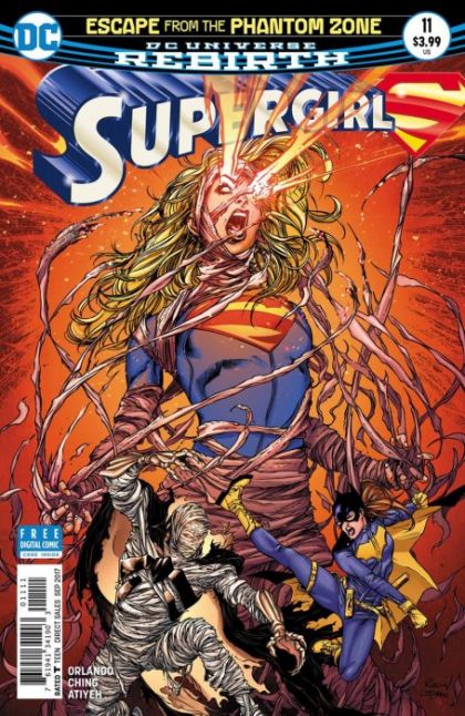 Supergirl, Vol. 7 Escape from the Phantom Zone |  Issue#11A | Year:2017 | Series:  | Pub: DC Comics | Robson Rocha Regular