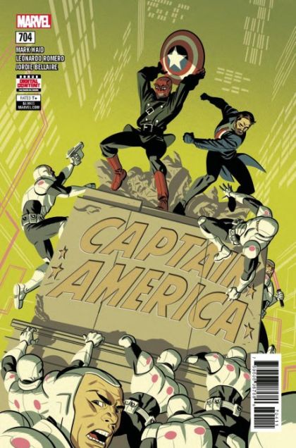 Captain America, Vol. 1 Promised Land, Part 4 |  Issue#704A | Year:2018 | Series: Captain America | Pub: Marvel Comics | Regular Michael Cho Cover