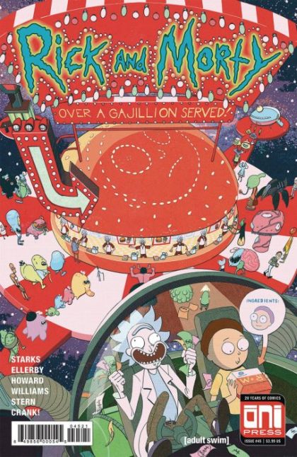 Rick and Morty, Vol. 1  |  Issue#45B | Year:2019 | Series: Rick and Morty | Pub: Oni Press | James Harvey Variant
